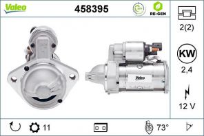 Valeo 458395 - Štartér -