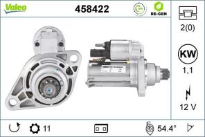 Valeo 458422 - Štartér -