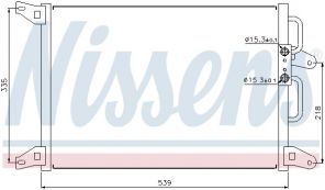 Nissens 94220 - Kondenzátor -