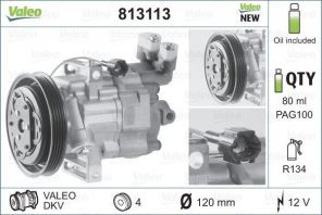 Valeo 813113 - Kompresor -