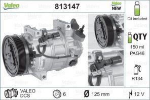 Valeo 813147 - Kompresor -