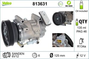 Valeo 813631 - Kompresor -