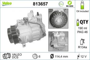 Valeo 813657 - Kompresor -