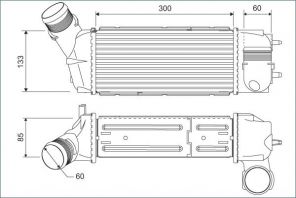 Valeo 818769 - Chladič plniaceho vzduchu -