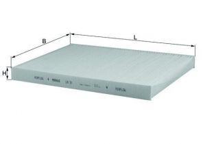 Knecht LA 31 - Peľový filter