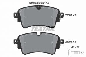 Textar 2230801 - Brzdové platničky -