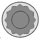 Reinz 14-32291-01 - Sada skrutiek hlavy valcov