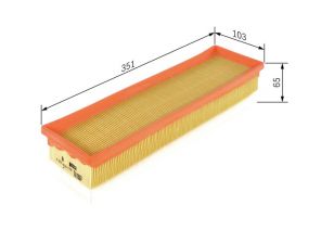 Bosch F 026 400 174 - Vzduchový filter -