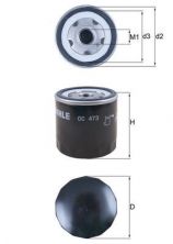 Knecht OC 473 - Olejový filter -