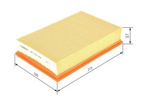 Bosch 1 457 433 008 - Vzduchový filter