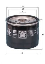 Knecht OC 239 - Olejový filter -