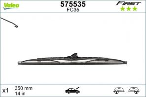 Valeo 575535 - Stieracia lišta -
