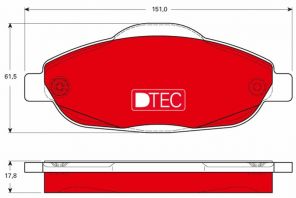 TRW GDB1761DTE - Brzdové platničky -