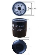 Knecht OC 1182 - Olejový filter -