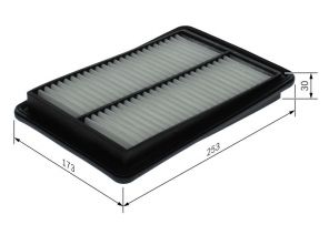 Bosch F 026 400 582 - Vzduchový filter -