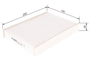 Bosch 1 987 435 057 - Peľový filter