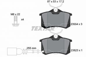 Textar 2382301 - Brzdové platničky -