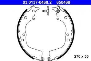 ATE 03.0137-0468.2 - Brzdové čeľuste -