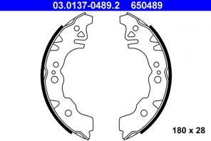 ATE 03.0137-0489.2 - Brzdové čeľuste -