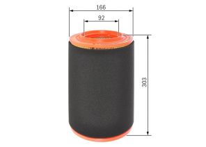 Bosch F 026 400 370 - Vzduchový filter -