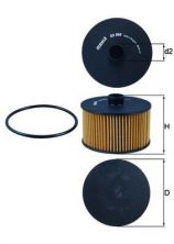 Knecht OX 968D - Olejový filter -