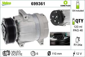 Valeo 699361 - Kompresor -