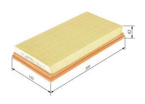 Bosch 1 987 429 403 - Vzduchový filter