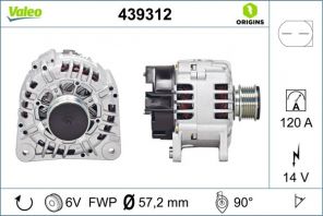Valeo 439312 - Alternátor -