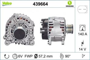 Valeo 439664 - Alternátor -