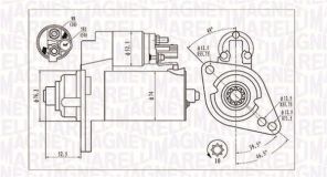 Magneti Marelli 063721293010 - Štartér -