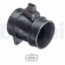 Delphi AF10380-12B1 - Snímač množstva pretekajúceho vzduchu -