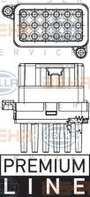 Hella 5HL 351 332-341 - Regulátor vnútorného ventilátora