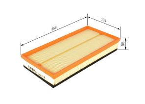 Bosch 1 457 433 081 - Vzduchový filter