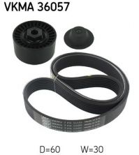 SKF VKMA 36057 - Sada klinového rebrovaného remeňa -