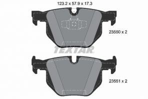 Textar 2355081 - Brzdové platničky -