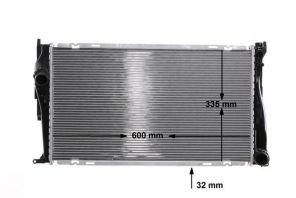 Mahle CR 1162 000S - Chladič vody -
