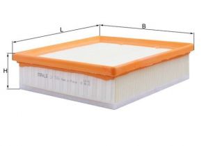 Knecht LX 1846 - Vzduchový filter