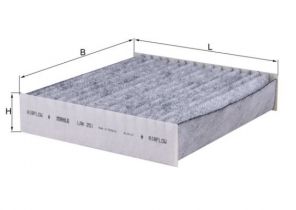 Knecht LAK 251 - Peľový filter