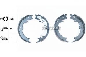 Textar 91071000 - Parkovacia brzda -