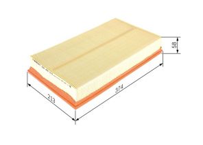 Bosch F 026 400 515 - Vzduchový filter -