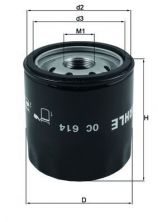 Knecht OC 614 - Olejový filter -