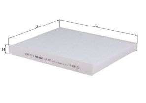 Knecht LA 813 - Peľový filter