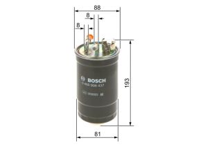Bosch 0 450 906 437 - Palivový filter