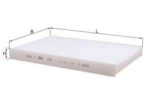 Knecht LA 93 - Peľový filter