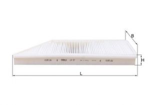 Knecht LA 57 - Peľový filter