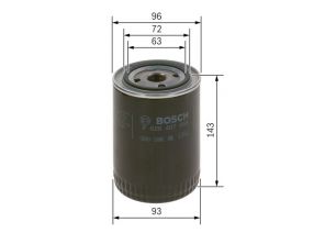 Bosch F 026 407 053 - Olejový filter