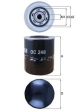 Knecht OC 248 - Olejový filter -