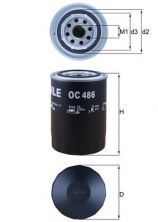 Knecht OC 486 - Olejový filter -