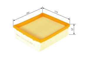 Bosch F 026 400 056 - Vzduchový filter