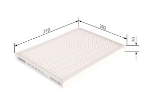 Bosch 1 987 432 236 - Peľový filter